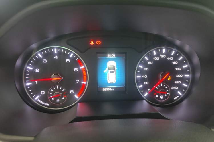 Used Haval H6 2019 Sport Edition 1.5T Manual Two-Wheel Drive Elite Model China VI Standard Instrument Cluster