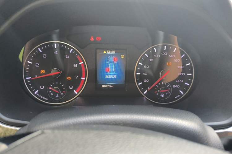 Used Haval H6 2019 Sport Edition 1.5T Manual Two-Wheel Drive Elite Model China VI Standard Instrument Cluster