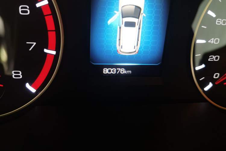 Used Haval H6 2019 Sport Edition 1.5T Manual Two-Wheel Drive Elite Model China VI Standard Odometer Close Up