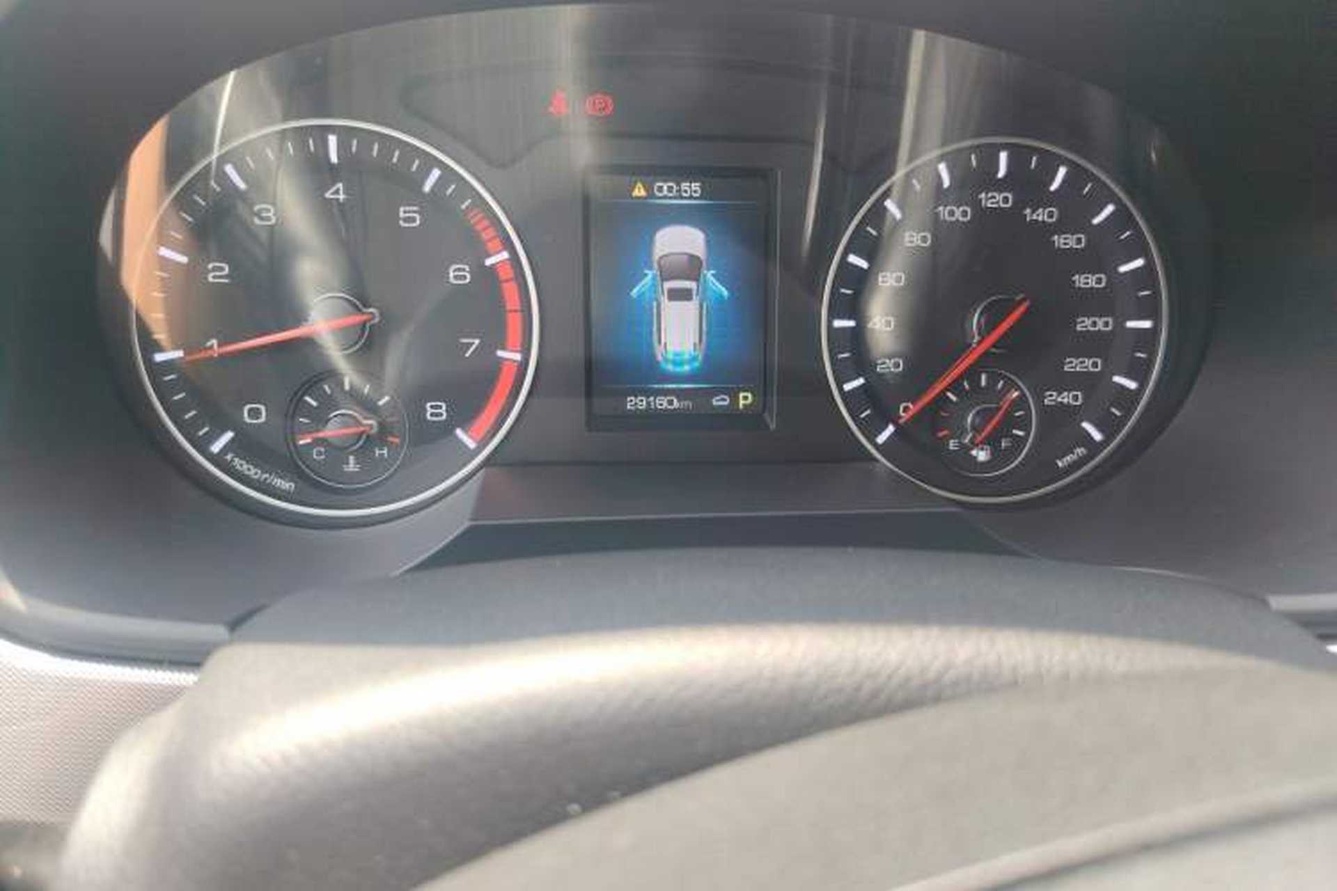 Used Haval H6 2019 Sport Edition 1.5T Automatic Two-Wheel Drive Elite Model China VI Odometer Close Up