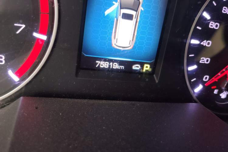 Used Haval H6 2019 Sport Edition 1.5T Automatic Two-Wheel Drive Elite Model China VI Odometer Close Up