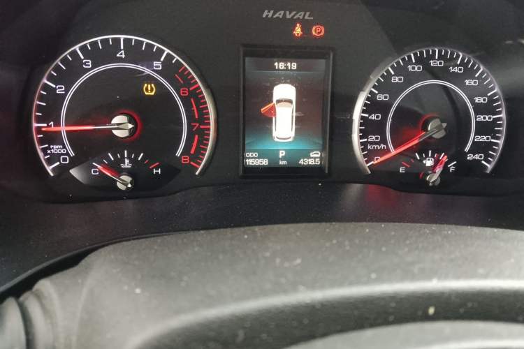 Used Haval H6 2019 Red Label 1.5 GDIT Automatic Urban Edition Odometer Close Up