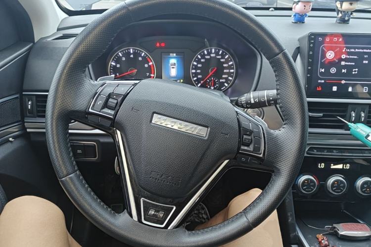 Used Haval H6 2019 Sport Edition 1.5T Automatic Two-Wheel Drive Elite Model China VI Steering Wheel