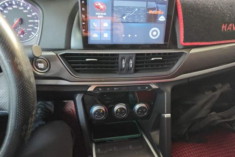 Used Haval H6 2019 Sport Edition 1.5T Automatic Two-Wheel Drive Elite Model China VI Audio And AC Panel