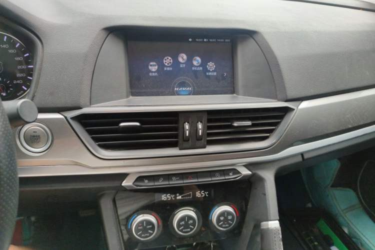 Used Haval H6 2019 Sport Edition 1.5T Manual Two-Wheel Drive Elite Model China VI Standard Audio And AC Panel