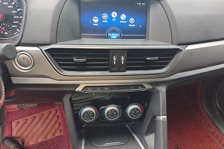 Used Haval H6 2019 Sport Edition 1.5T Automatic Two-Wheel Drive Elite Model China VI Audio And AC Panel