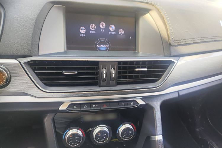 Used Haval H6 2019 Sport Edition 1.5T Automatic Two-Wheel Drive Elite Model China VI Audio And AC Panel