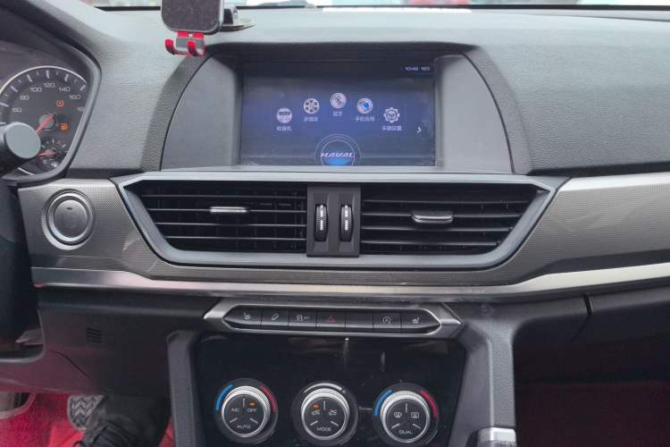 Used Haval H6 2019 Sport Edition 1.5T Automatic Two-Wheel Drive Elite Model China VI Audio And AC Panel