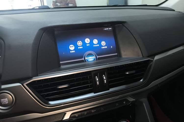 Used Haval H6 2019 Sport Edition 1.5T Automatic Two-Wheel Drive Elite Model China VI Audio And AC Panel