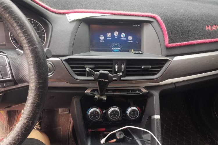 Used Haval H6 2019 Sport Edition 1.5T Automatic Two-Wheel Drive Elite Model China VI Audio And AC Panel