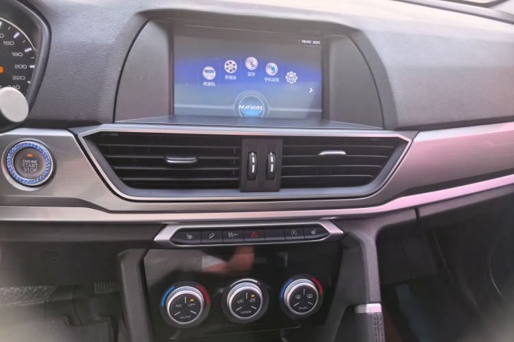 Used Haval H6 2019 Sport Edition 1.5T Automatic Two-Wheel Drive Elite Model China VI Audio And AC Panel