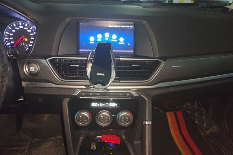 Used Haval H6 2019 Sport Edition 1.5T Automatic Two-Wheel Drive Elite Model China VI Audio And AC Panel