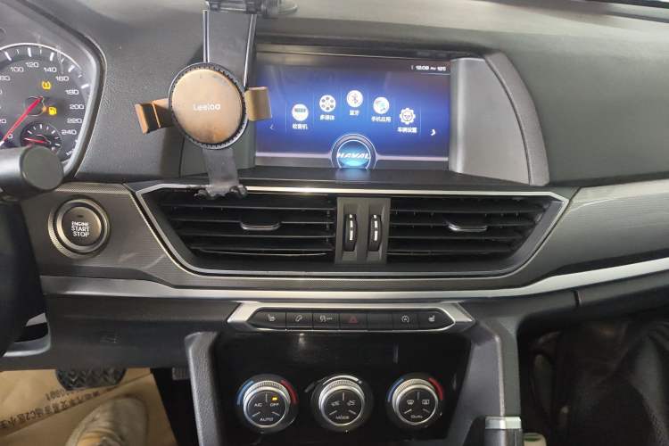 Used Haval H6 2019 Sport Edition 1.5T Automatic Two-Wheel Drive Elite Model China VI Audio And AC Panel