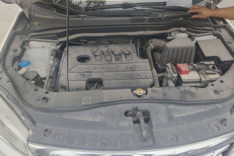 Used Haval H6 2019 Sport Edition 1.5T Automatic Two-Wheel Drive Elite Model China VI Engine Bay