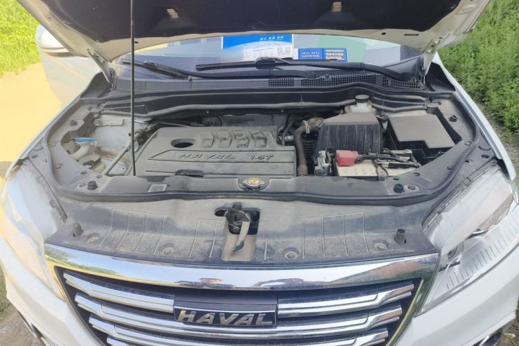 Used Haval H6 2019 Sport Edition 1.5T Automatic Two-Wheel Drive Elite Model China VI Engine Bay