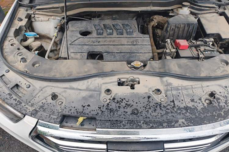 Used Haval H6 2019 Sport Edition 1.5T Automatic Two-Wheel Drive Elite Model China VI Engine Bay