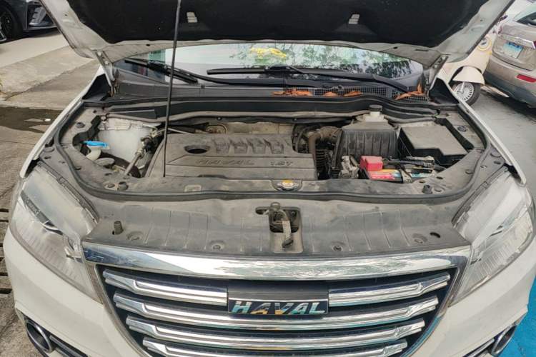Used Haval H6 2019 Sport Edition 1.5T Automatic Two-Wheel Drive Elite Model China VI Engine Bay