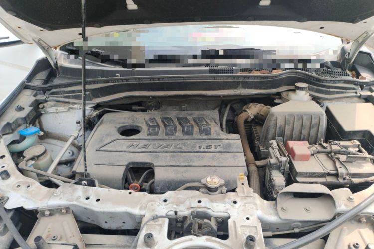 Used Haval H6 2019 Sport Edition 1.5T Automatic Two-Wheel Drive Elite Model China VI Engine Bay