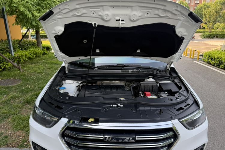 Used Haval H6 2019 Sport Edition 1.5T Automatic Two-Wheel Drive Elite Model China VI Engine Bay