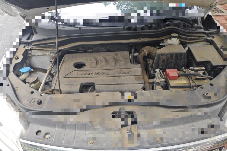 Used Haval H6 2019 Sport Edition 1.5T Automatic Two-Wheel Drive Elite Model China VI Engine Bay