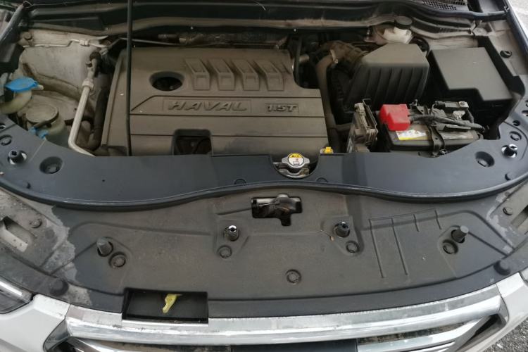 Used Haval H6 2019 Sport Edition 1.5T Automatic Two-Wheel Drive Elite Model China VI Engine Bay