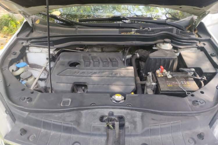 Used Haval H6 2019 Sport Edition 1.5T Manual Two-Wheel Drive Elite Model China VI Standard Engine Bay