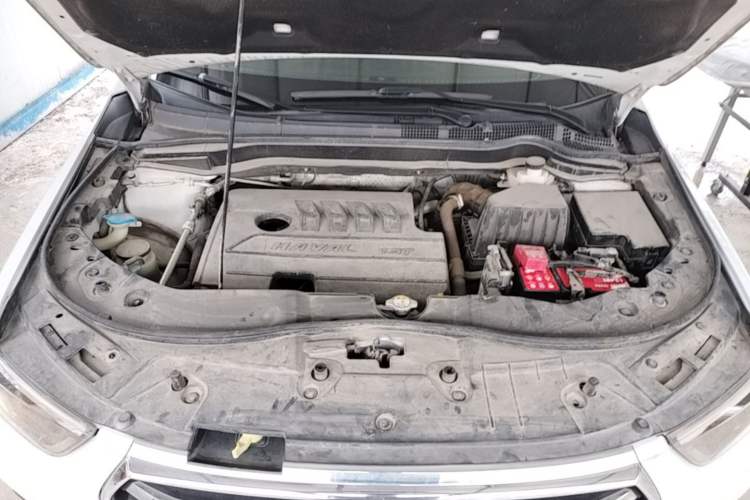 Used Haval H6 2019 Sport Edition 1.5T Automatic Two-Wheel Drive Elite Model China VI Engine Bay