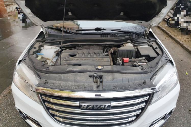 Used Haval H6 2019 Sport Edition 1.5T Manual Two-Wheel Drive Elite Model China VI Standard Engine Bay