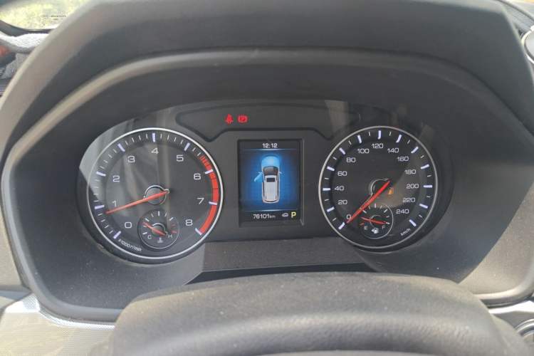 Used Haval H6 2019 Sport Edition 1.5T Automatic Two-Wheel Drive Elite Model China VI Instrument Cluster