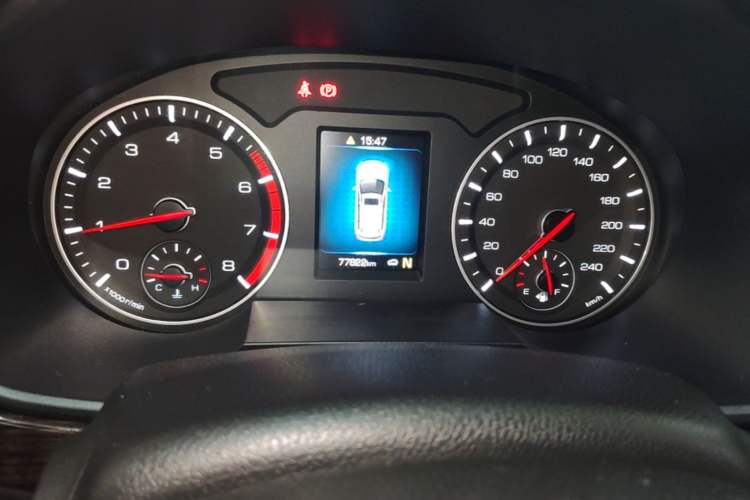 Used Haval H6 2019 Sport Edition 1.5T Automatic Two-Wheel Drive Elite Model China VI Instrument Cluster