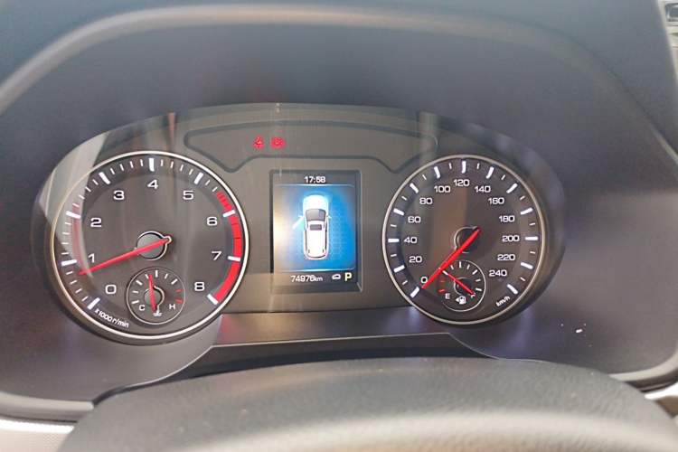 Used Haval H6 2019 Sport Edition 1.5T Automatic Two-Wheel Drive Elite Model China VI Instrument Cluster