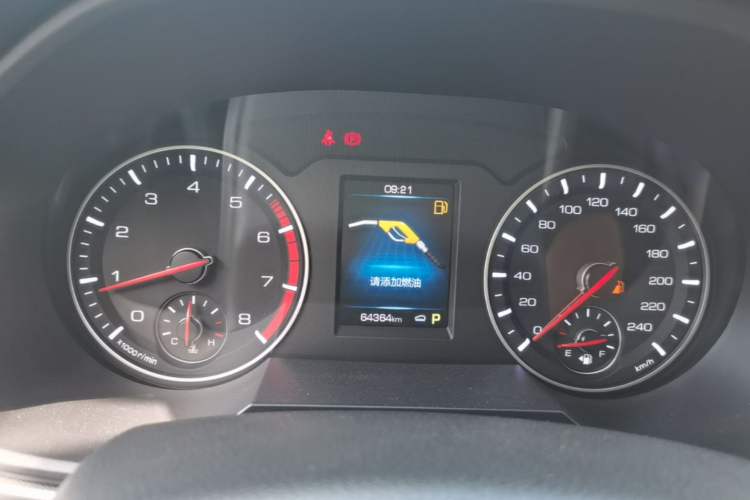 Used Haval H6 2019 Sport Edition 1.5T Automatic Two-Wheel Drive Elite Model China VI Instrument Cluster