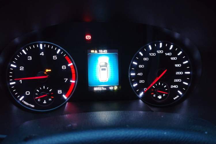 Used Haval H6 2019 Sport Edition 1.5T Automatic Two-Wheel Drive Elite Model China VI Instrument Cluster