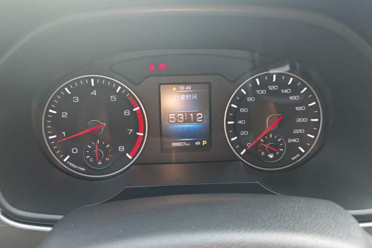 Used Haval H6 2019 Sport Edition 1.5T Automatic Two-Wheel Drive Elite Model China VI Instrument Cluster