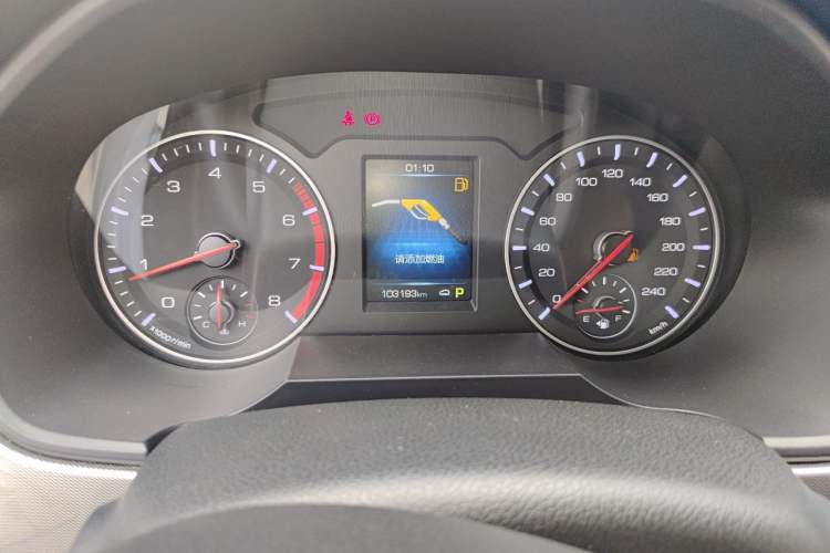 Used Haval H6 2019 Sport Edition 1.5T Automatic Two-Wheel Drive Elite Model China VI Instrument Cluster