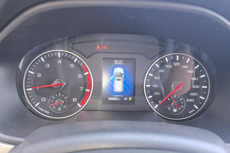 Used Haval H6 2019 Sport Edition 1.5T Automatic Two-Wheel Drive Elite Model China VI Instrument Cluster