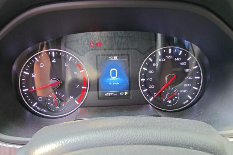 Used Haval H6 2019 Sport Edition 1.5T Automatic Two-Wheel Drive Elite Model China VI Instrument Cluster