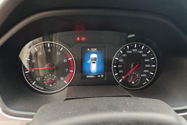 Used Haval H6 2019 Sport Edition 1.5T Automatic Two-Wheel Drive Elite Model China VI Instrument Cluster