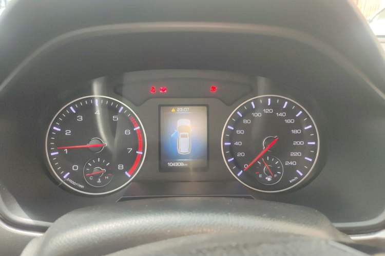 Used Haval H6 2019 Sport Edition 1.5T Manual Two-Wheel Drive Elite Model China VI Standard Instrument Cluster