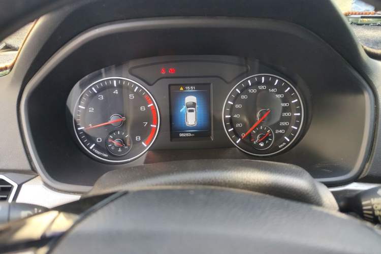 Used Haval H6 2019 Sport Edition 1.5T Manual Two-Wheel Drive Elite Model China VI Standard Instrument Cluster