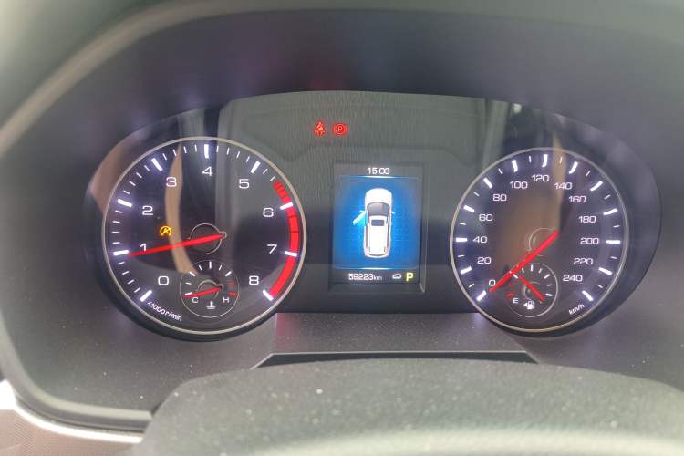 Used Haval H6 2019 Sport Edition 1.5T Automatic Two-Wheel Drive Elite Model China VI Instrument Cluster
