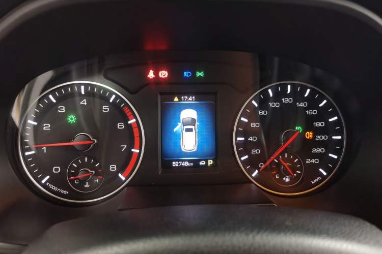 Used Haval H6 2019 Sport Edition 1.5T Automatic Two-Wheel Drive Elite Model China VI Instrument Cluster
