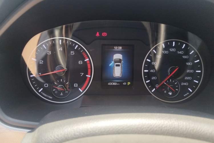 Used Haval H6 2019 Sport Edition 1.5T Automatic Two-Wheel Drive Elite Model China VI Instrument Cluster
