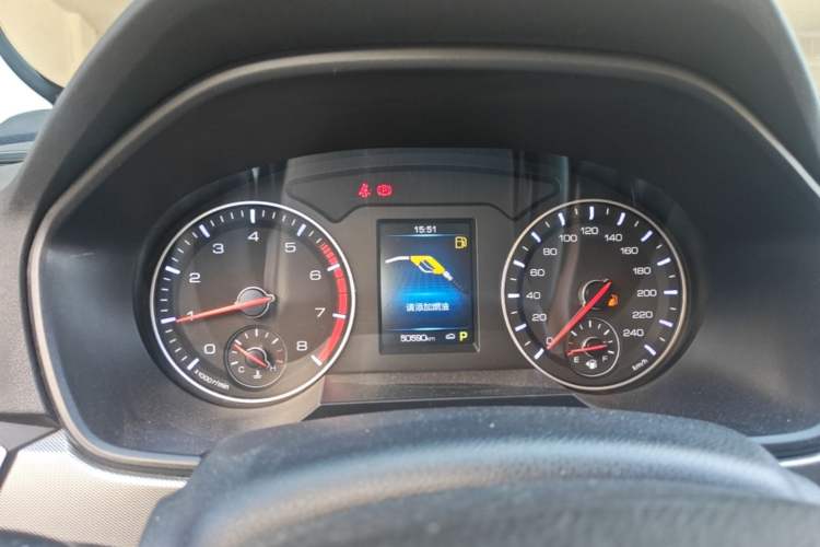 Used Haval H6 2019 Sport Edition 1.5T Automatic Two-Wheel Drive Elite Model China VI Instrument Cluster