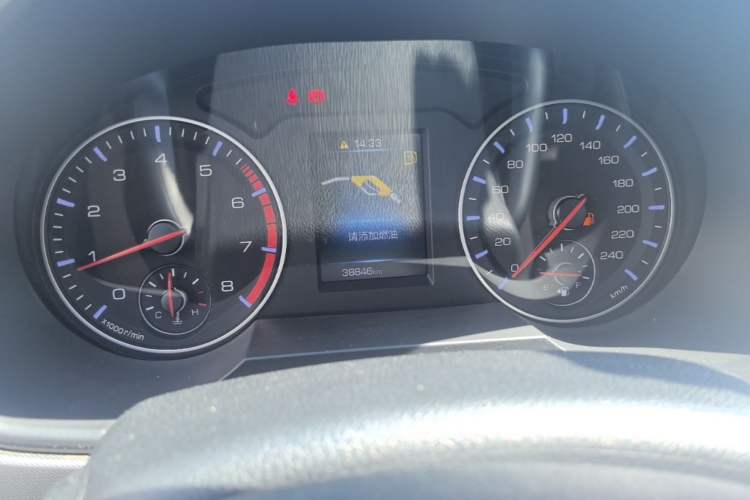 Used Haval H6 2019 Sport Edition 1.5T Manual Two-Wheel Drive Elite Model China VI Standard Instrument Cluster