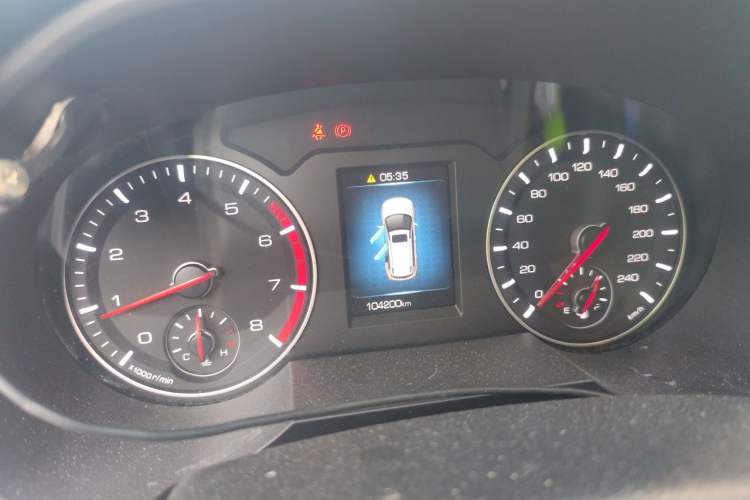 Used Haval H6 2019 Sport Edition 1.5T Manual Two-Wheel Drive Elite Model China VI Standard Instrument Cluster