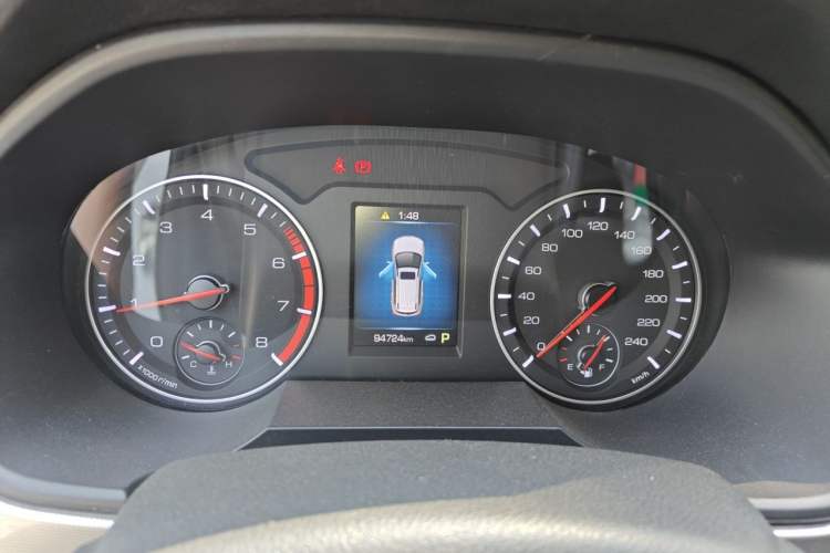 Used Haval H6 2019 Sport Edition 1.5T Automatic Two-Wheel Drive Elite Model China VI Instrument Cluster