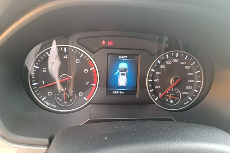 Used Haval H6 2019 Sport Edition 1.5T Manual Two-Wheel Drive Elite Model China VI Standard Instrument Cluster