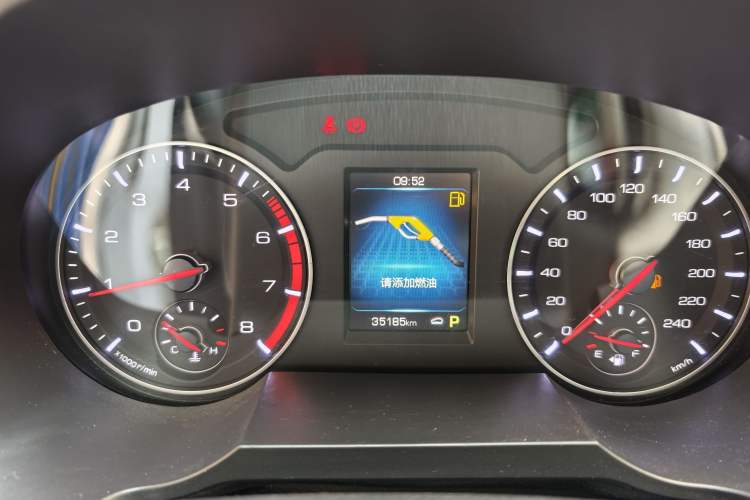 Used Haval H6 2019 Sport Edition 1.5T Automatic Two-Wheel Drive Elite Model China VI Instrument Cluster
