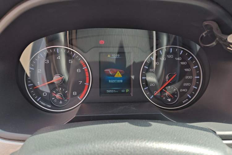 Used Haval H6 2019 Sport Edition 1.5T Automatic Two-Wheel Drive Elite Model China VI Instrument Cluster